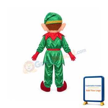 Lovely Christmas Elf Mascot Costume