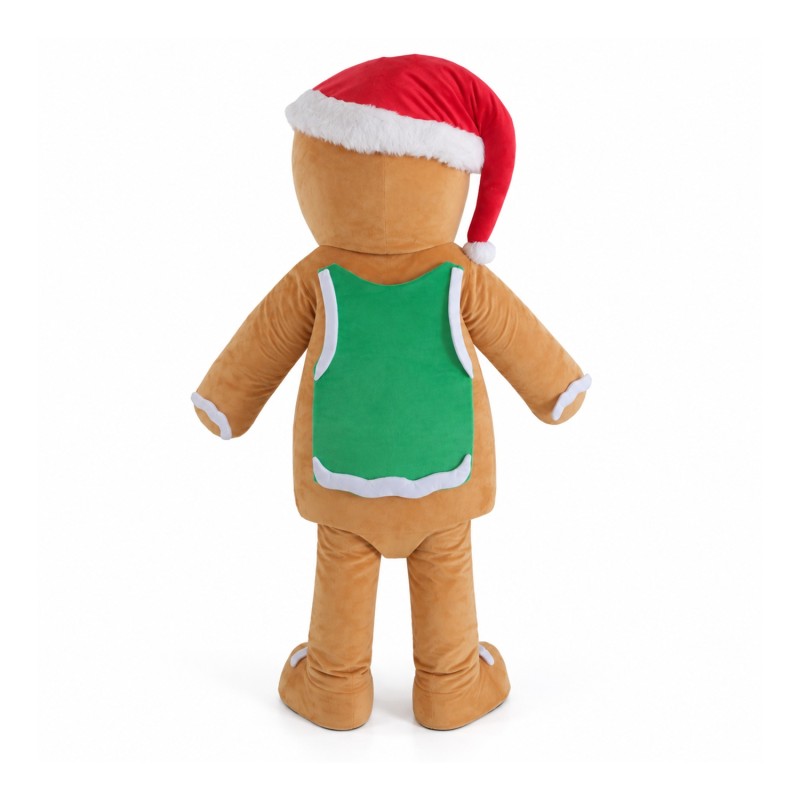 Gingerbread Men Mascot Costume