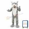 Gray Wildcat Mascot Costume