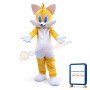 Yellow Cat Mascot Costume