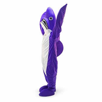 Purple Shark Lightweight Mascot Costume