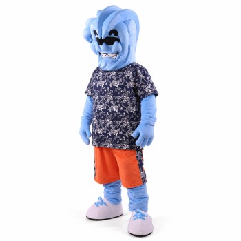 Willie the Wave Awkward Lightweight Mascot Costume
