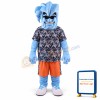 Willie the Wave Awkward Lightweight Mascot Costume