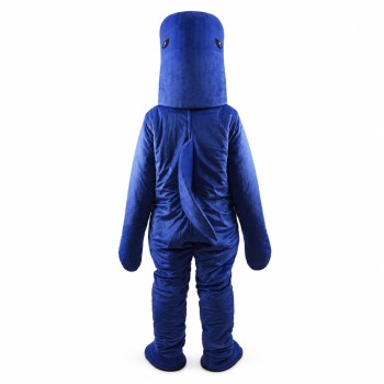 Blue Sharky Shark Mascot Costume Free Shipping