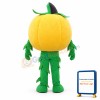 Halloween Pumpkin Mascot Costume Vegetable Costume for Adult