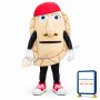 Pierogi Mascot Costume Pirates Food Advertising Restaurant Costume