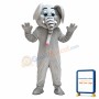 Gray Cute Elephant Mascot Costume on Clearance