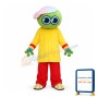 Cute Male Green Frog Mascot Costume on Clearance