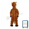 Brown Cute Horse Mascot Costume