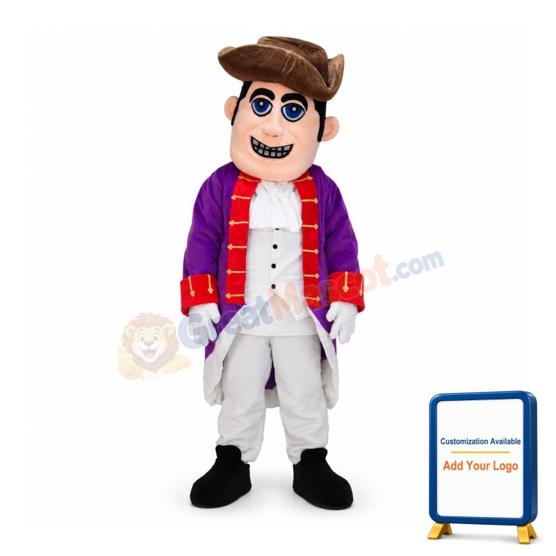 Cute People Patriot Mascot Costume