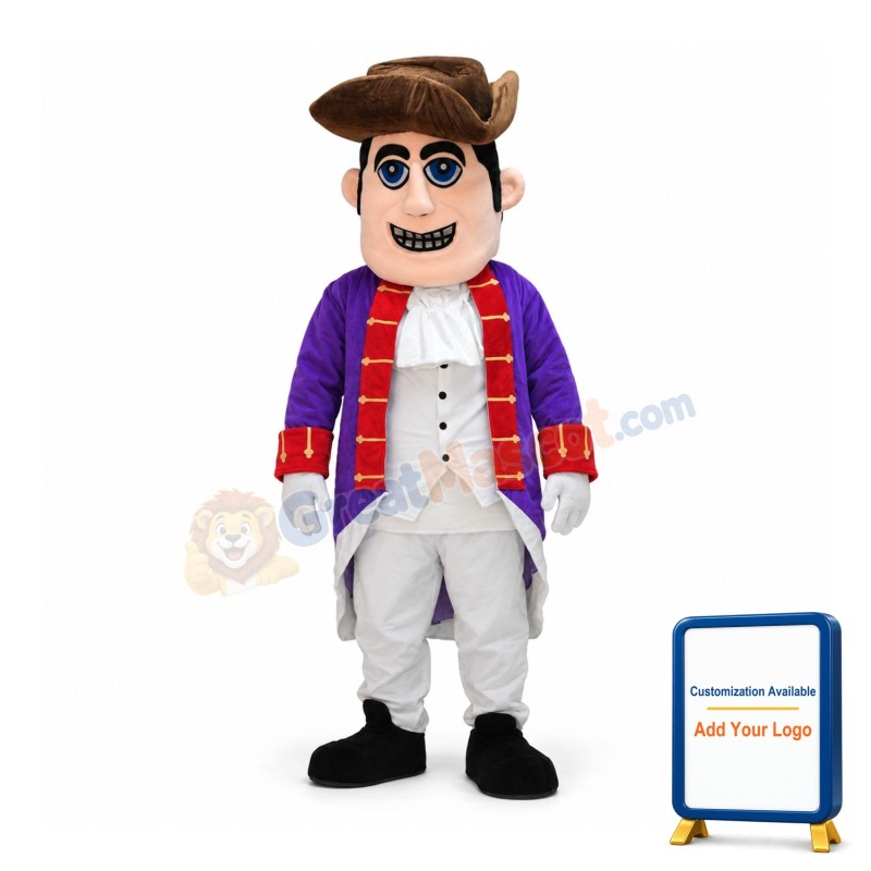 Cute People Patriot Mascot Costume