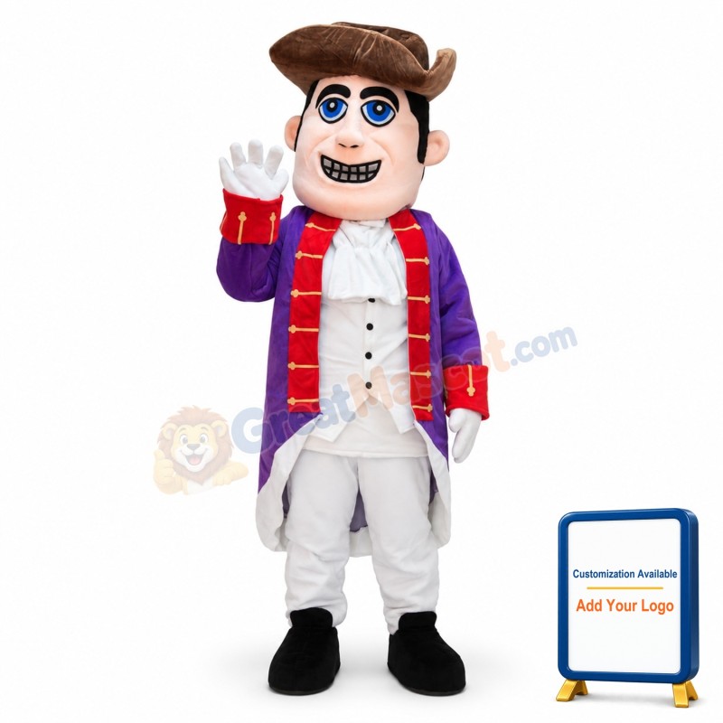 Cute People Patriot Mascot Costume