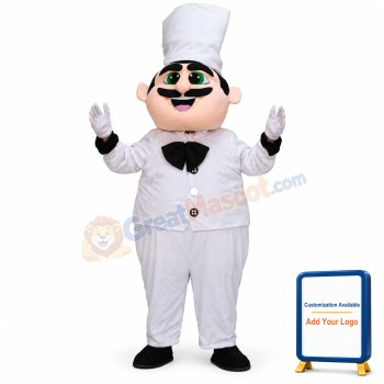 Cartoon Chef Mascot Costume