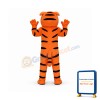 Cute Orange Tiger Mascot Costume