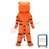 Cute Orange Tiger Mascot Costume