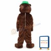 Cute Yoga Bear Mascot Costume on Clearance