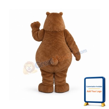 Brown Charmin Bear Mascot Adult Costume