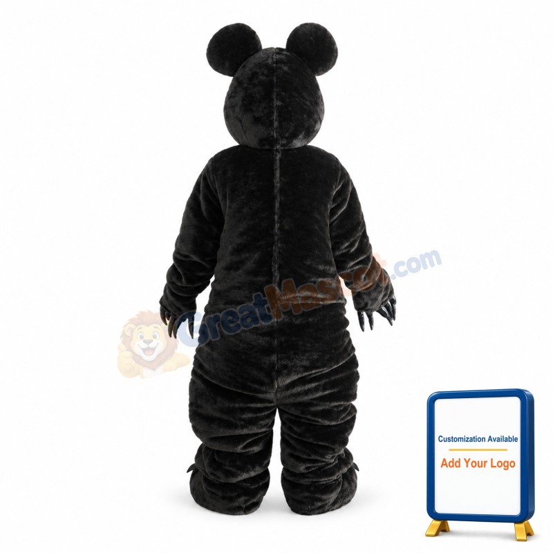 Gentle Brown Bear Mascot Costume