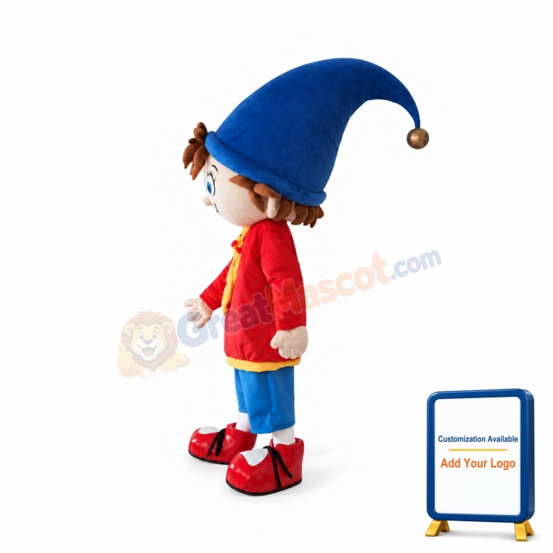Noddy Mascot Costume Carnival Boy Cartoon Costume