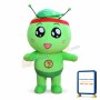 Cartoon Character Green Leaf Mascot Costume Free Shipping