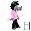 Cartoon Wolf Mascot Costume 2 Colors