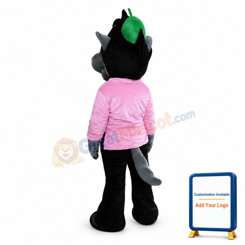 Cartoon Wolf Mascot Costume 2 Colors