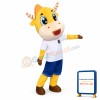 Cartoon Cow Mascot Costume