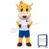 Cartoon Cow Mascot Costume