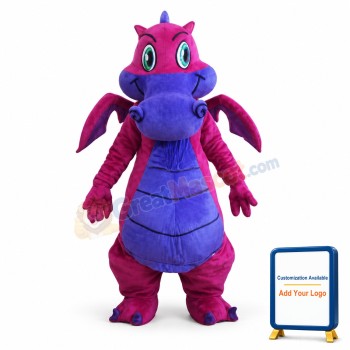 Cartoon Cute Dragon Mascot Costume