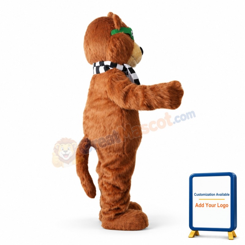 Glasses Gopher Mascot Costume Mouse Mascot