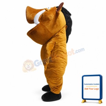 Cartoon Lion King Punba Mascot Costume