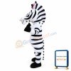 Cute Zebra Horse Mascot Costume