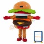 Hamburger Mascot Costume Advertising Restaurant Costume