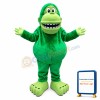 Green Big Mouth Gorillla Mascot Costume