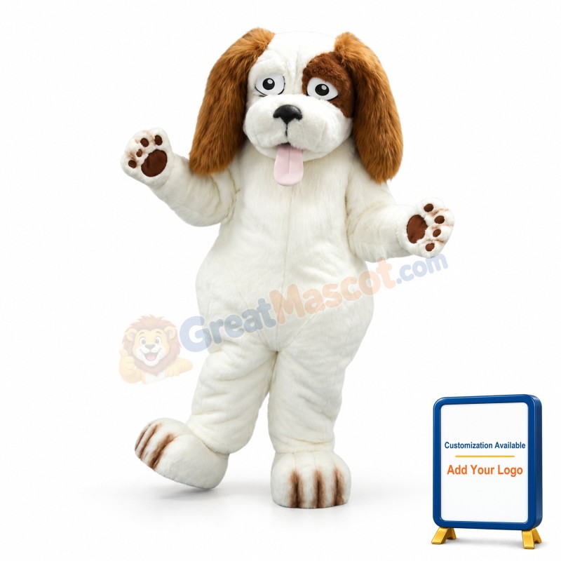 Cute Wizard Dog Mascot Costume
