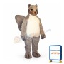 Cute Gray Squirrel Mascot Costume