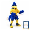 Motion Blue Rooster Big Bird Mascot Costume