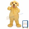 Cute Beige Puppy Dog Mascot Costume