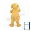 Cute Beige Puppy Dog Mascot Costume