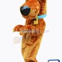 Cute Brown Scooby Doo Dog Mascot Costume