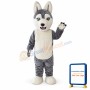 Animal Costume Dog Siberian Husky Mascot Costume for Adult