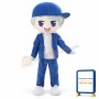 Halloween Blue Cloth Young Boy Mascot Costume for Adult