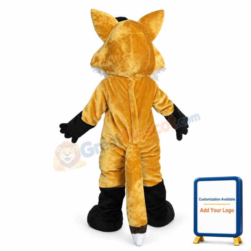 Brown Fox Mascot Costume Animal Costume for Adult