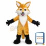 Brown Fox Mascot Costume Animal Costume for Adult