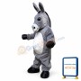Gray Donkey Mascot Costume Animal Costume for Adult