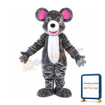 Gray Mouse Mascot Costume Animal Costume for Adult