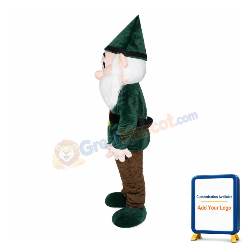 Cartoon Father Christmas Santa Mascot Costume for Adult