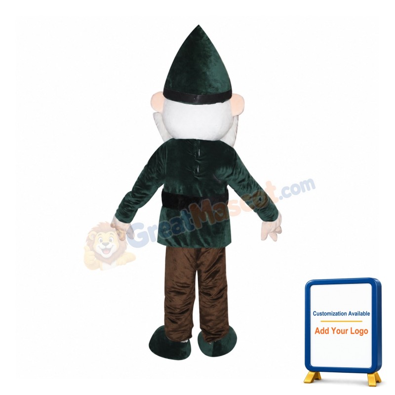 Cartoon Father Christmas Santa Mascot Costume for Adult