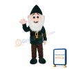 Cartoon Father Christmas Santa Mascot Costume for Adult