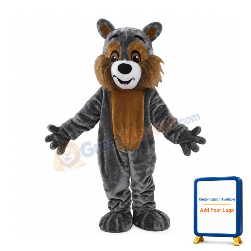 Cartoon Cute Squirrel Mascot Costume Animal Costume for Adult